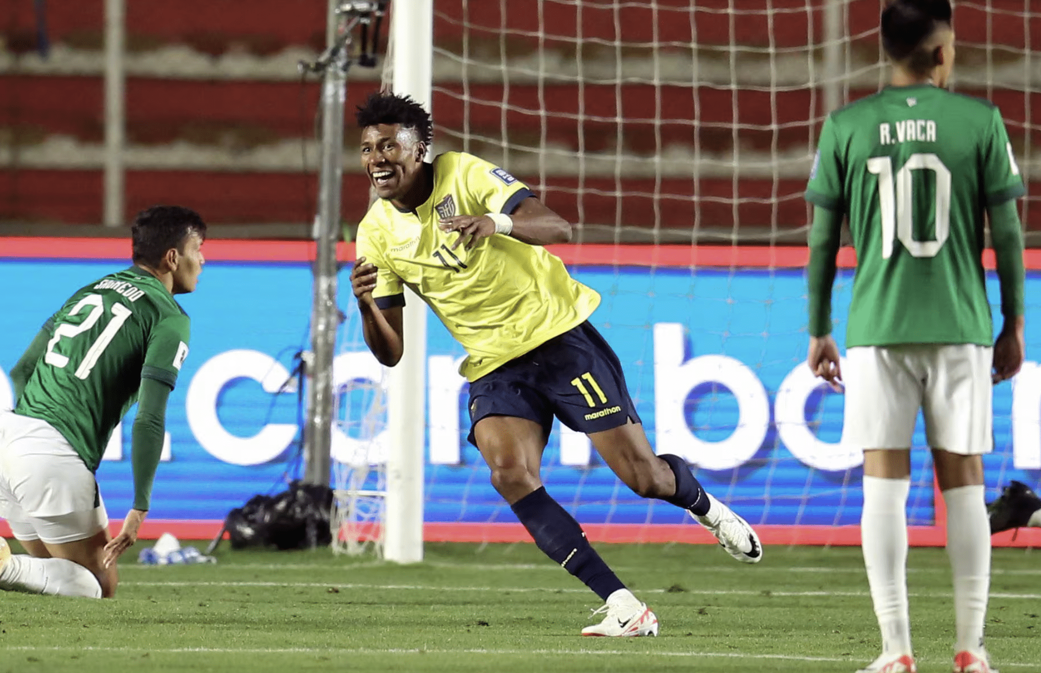 Ecuador vs. Bolivia, por un amistoso internacional en Estados Unidos.